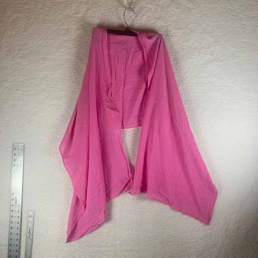 Aqua Swim Women's Lush Pink Wrap Pareo‎ Beach Rayon Swimsuit Cover Up Size S NWT